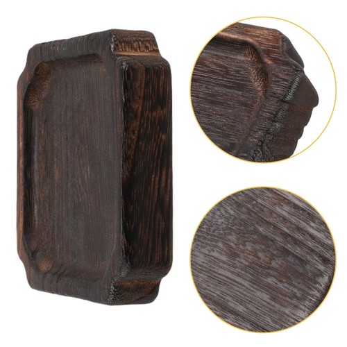 Rustic wooden tea - wooden, tray