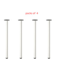IKEA ADILS White Steel