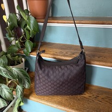 Gucci Canvas Hobo Style