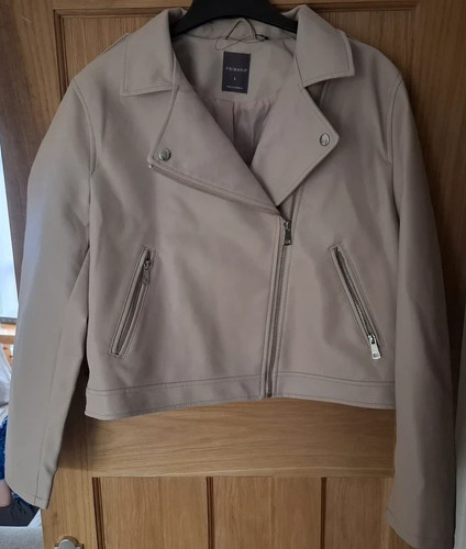 Women primark beige biker - primark,