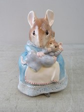 Beatrix Potter's Hunca Munca & Baby Money Box by Border Fine Arts A7671