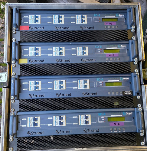 Strand sd6 dimmer rack 6 - strand,