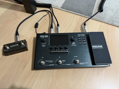 Nux guitar multi effects - mg-30,