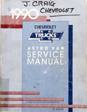 1990 Chevy Astro Van Factory
