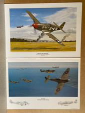 4 x Aviation Art Prints RAF