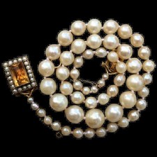 Vintage Akoya Saltwater Pearl