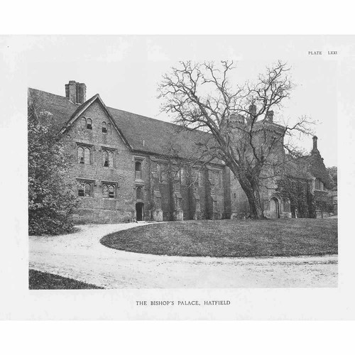 Hatfield the bishops palace - the,