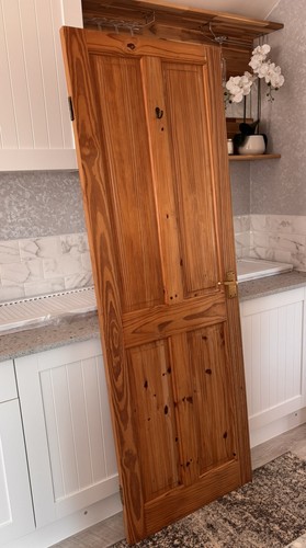 Pine panel 1980s - internal, door