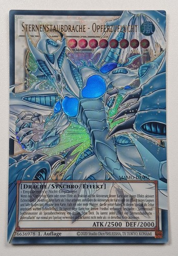 Stardust dragon sacrificial - stardust,