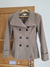 Womans Winter Coat H&M Beige Ladies Warm Jacket