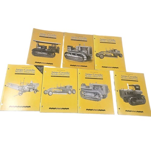 Antique caterpillar machinery - "antique,