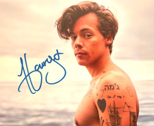 HARRY STYLES Hand Signed