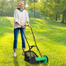 Push Lawn Mower Manual Grass