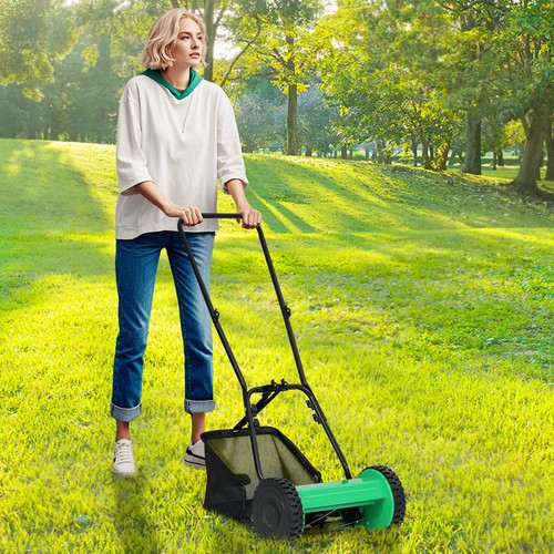 Push lawn mower manual grass - push,