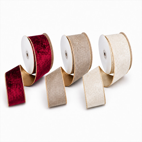 Luxury gold edged wired - ,