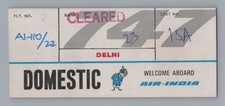 Air India Boeing 747 Seat Map