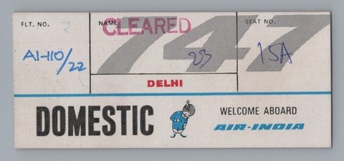Air india boeing 747 - air, seat