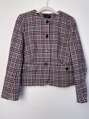 Talbots wool houndstooth - wool,