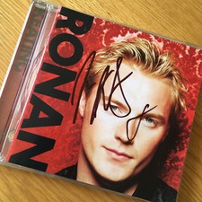 RONAN KEATING SIGNED RONAN CD COVER SLEEVE 