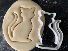 Cat Cookie Cutter, Biscuit, Fondant, Dough Icing Baking