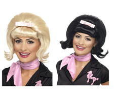 Ladies Flick Wig 1950s Style