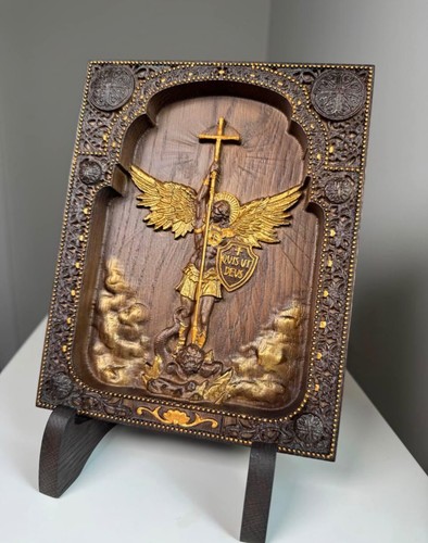 Archangel michael statue - michael, with