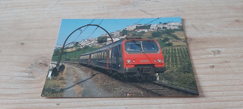 Color picture postcard - picture, railcar