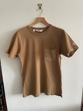 New Washed not Worn Mens Tan Battenwear T-Shirt Size Small 100% Cotton