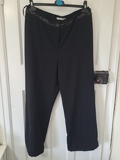 Asda George Black Dress Trousers Size 20