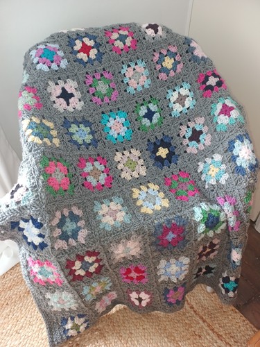 Handmade multicoloured granny - handmade,