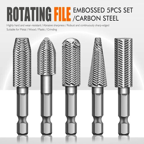 5pcs tungsten carbide - 1/4",