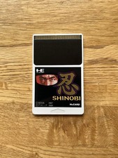 Shinobi JPN PC Engine SuperGrafx Turbo Duo GT Sega Arcade Classic!