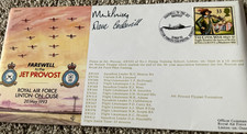 RAF SIGNED FIRST DAY COVER LIMITED EDITION SIGNED JET PROVOST 1 OF 800.