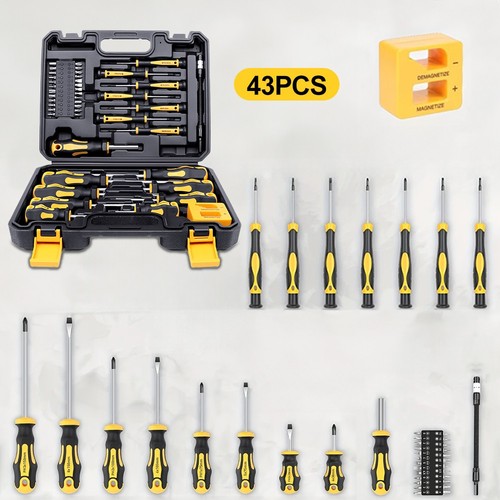 43x magnetic screwdriver - magnetic, set