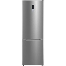 Midea MDRB424FGD02O 60/40 60cm 60/40 Free Standing 60/40 Fridge Freezer Silver