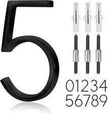 Modern Metal House Numbers