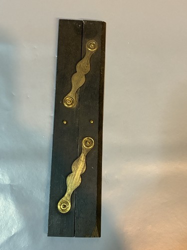 Vintage brass and ebony - ebony, pocket