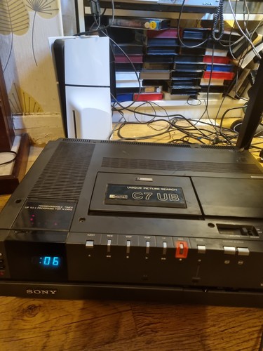 Sony c7ub betamax - sony, sl-c7ub