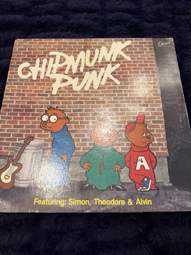 Chipmunk punk vinyl - record, lp