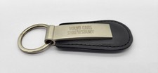GENUINE VOLVO SHREWSBURY KEY RING  BLACK LEATHER -FREE POSTAGE
