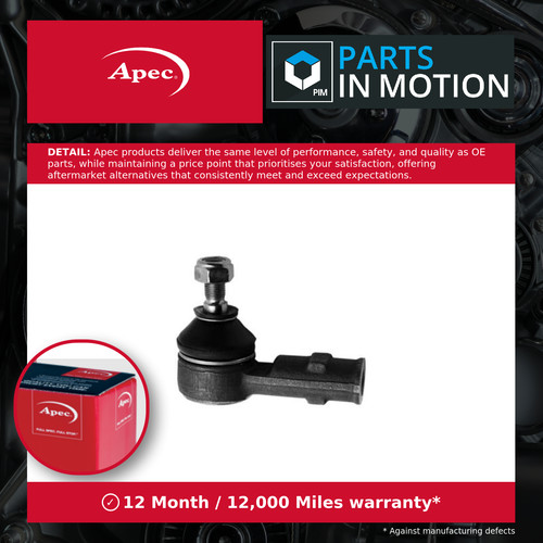 Tie track rod end fits - rod,
