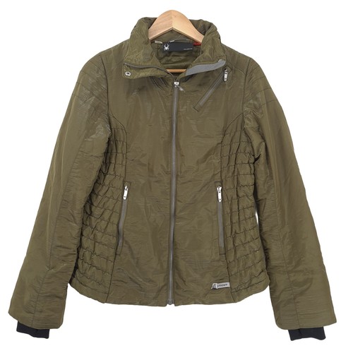 Spyder womens ski jacket green - spyder,