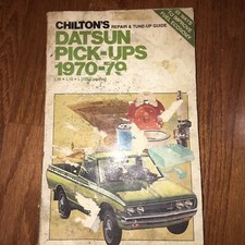 vintage Chilton Datsun Nissan