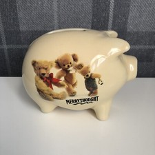 Merry Thought By Arthur Woods Hand Crafted Ceramic Piggy Bank Money Box Vintage