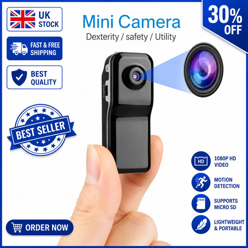 1080p mini body camera - mini, dvr