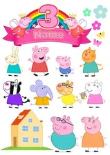 Peppa Pig Personalised Edible