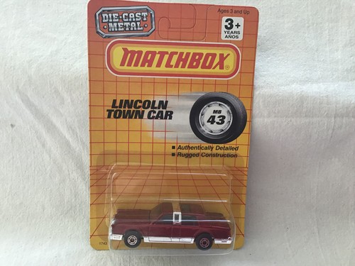 Matchbox lincoln town - lincoln,
