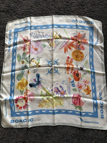 Vintage boac vc10 - vc10, scarf