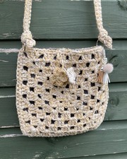 Crocheted Crossbody Bag