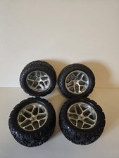 Huge monster truck rc wheels and tyres to fit 1/8 scale . 